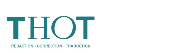 Thot-Redaction Logo Logo THOT-Rédaction, Textredaktion und Textkorrektur, texte